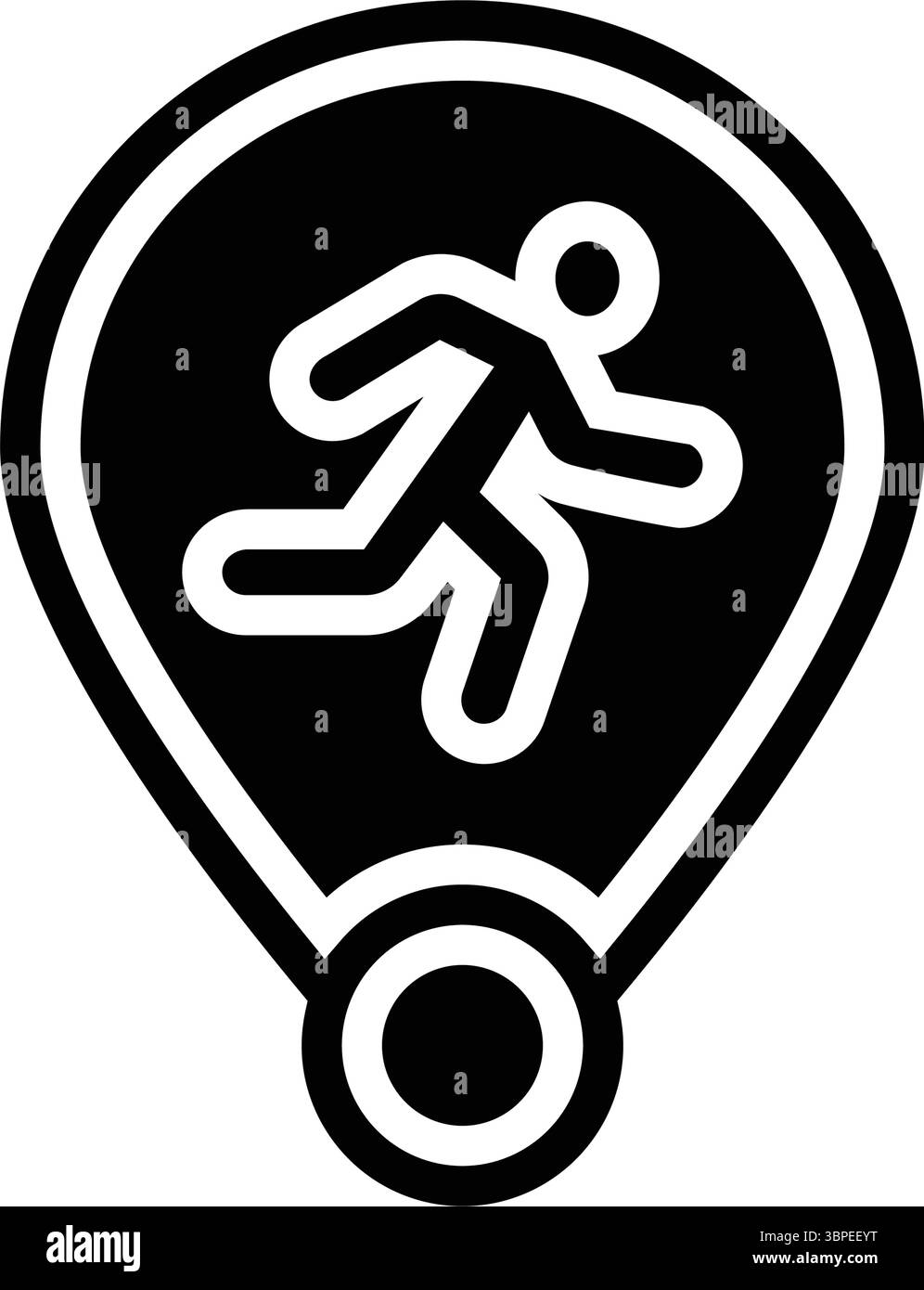 smart tracking glyph icon vector illustration Stock Vector Image & Art ...