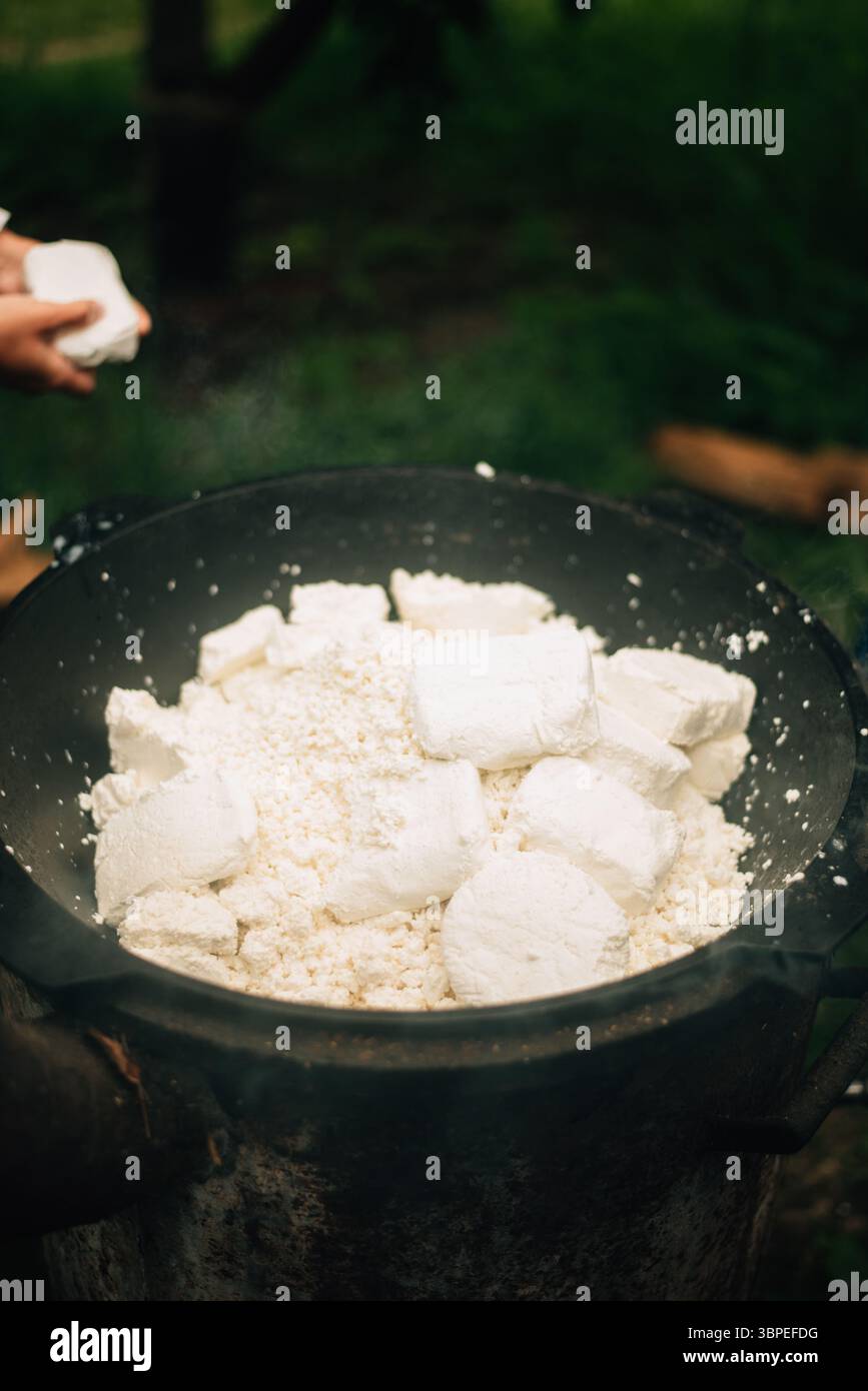 Large food cauldron boiling in hi res stock photography and images Alamy