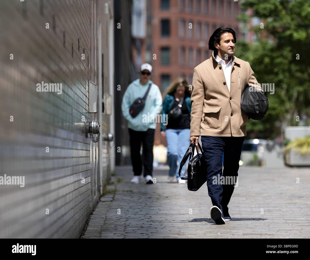 AMSTERDAM Lawyer Cem Polat Arrives At The Court For The Appeal In The amsterdam-lawyer-cem-polat-arrives-at-the-court-for-the-appeal-in-the