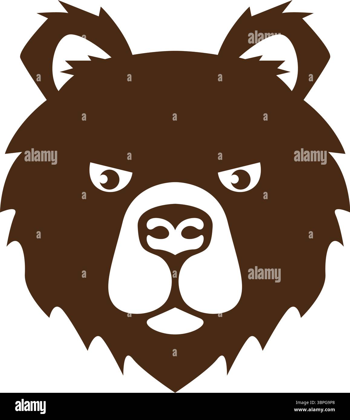 Bear logo icon design template Stock Vector