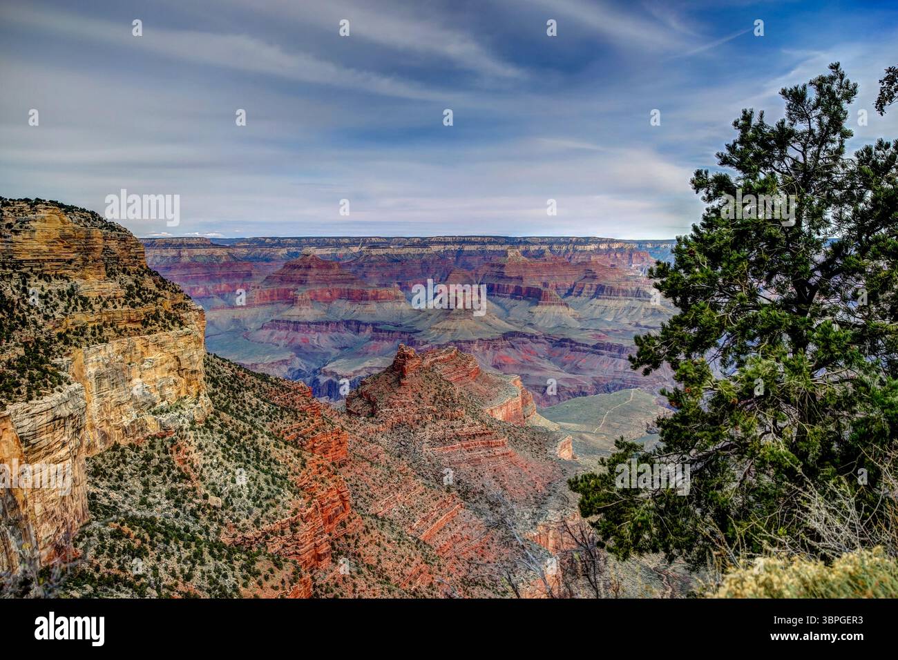 Southern Rim Views of the Grand Canyon along the South Rim Stock Photo - Alamy