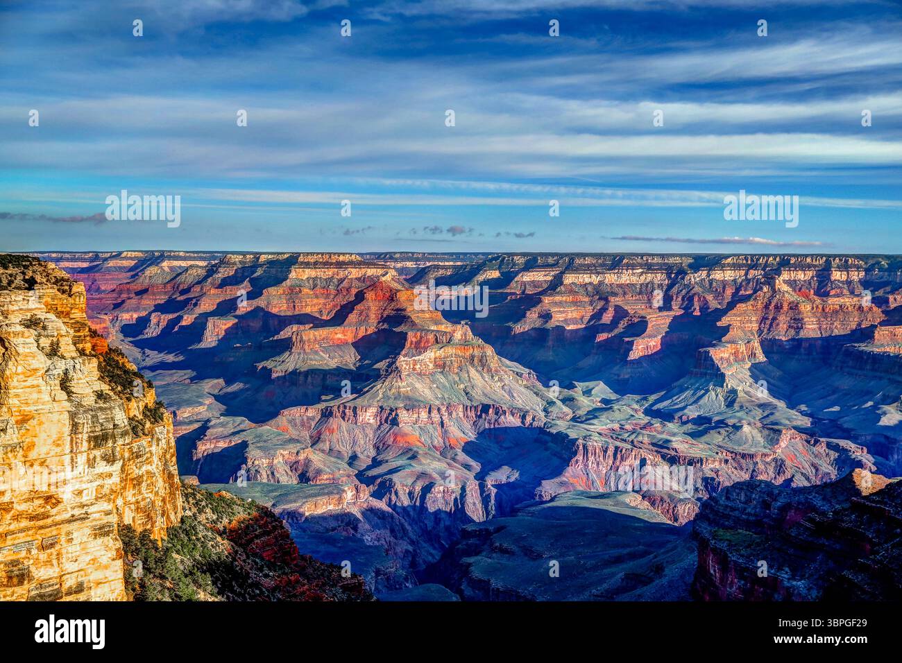 Southern Rim Views of the Grand Canyon along the South Rim Stock Photo - Alamy
