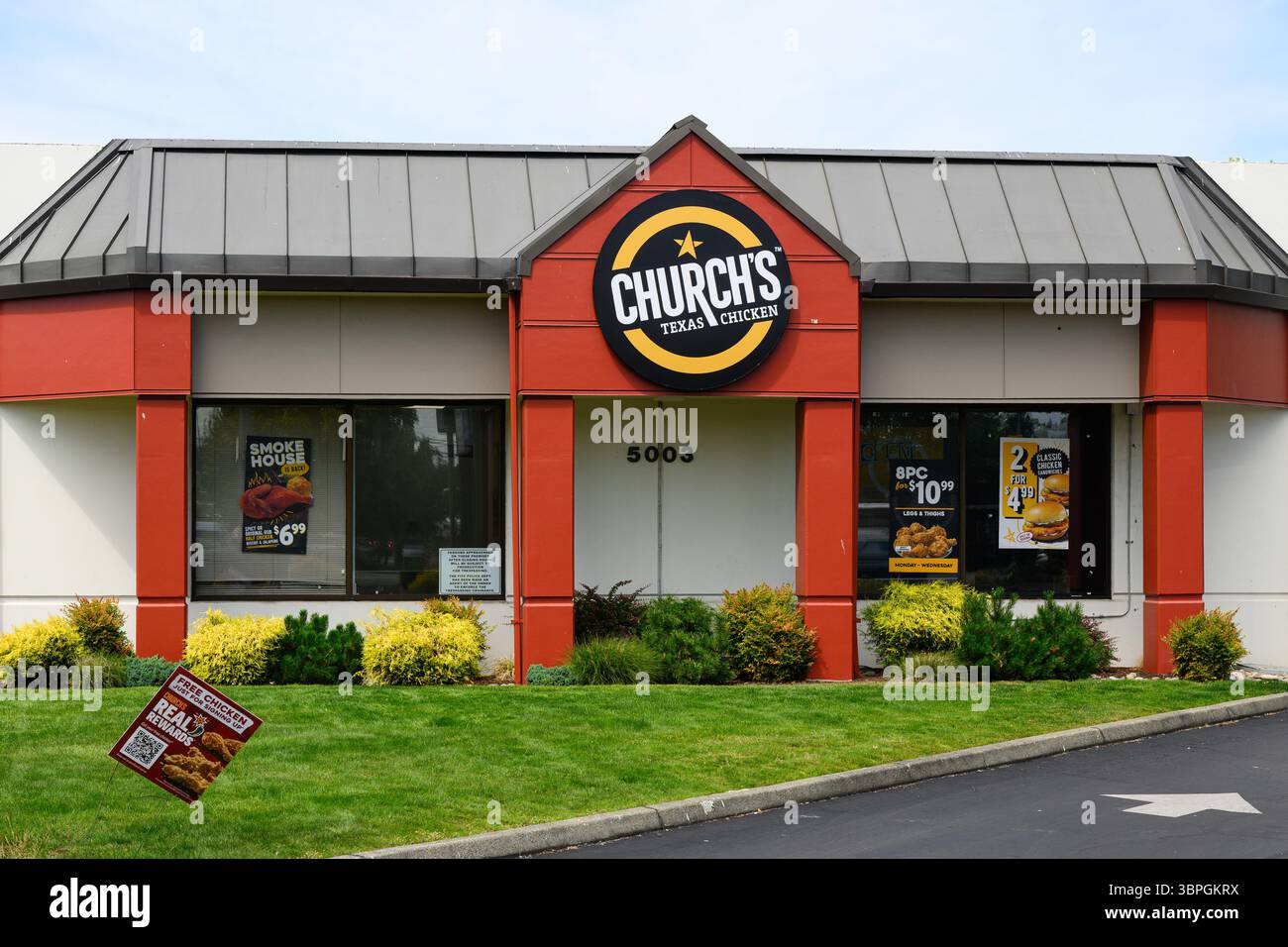 Churchs chicken hi-res stock photography and images - Alamy