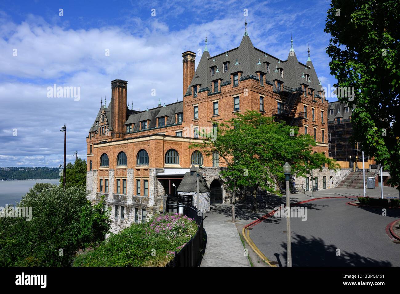 Tacoma, WA, USA - July 2, 2025; Stadium High School historic building Stock Photo