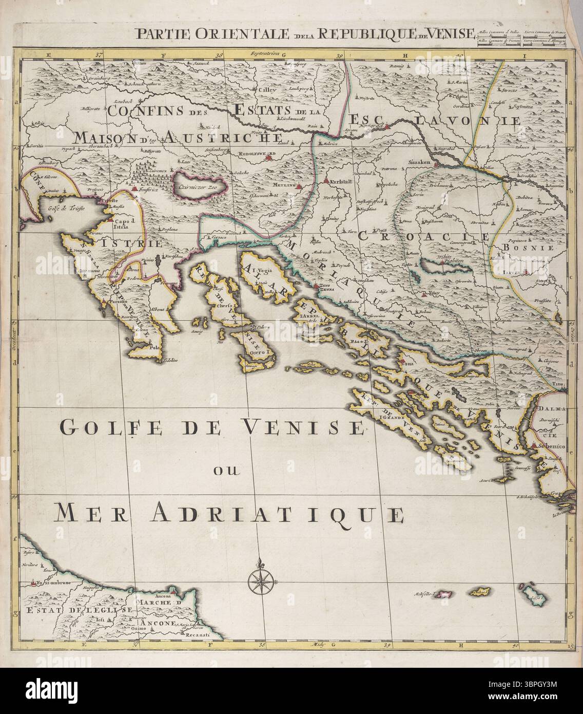 Europe 1700s map hi-res stock photography and images - Alamy