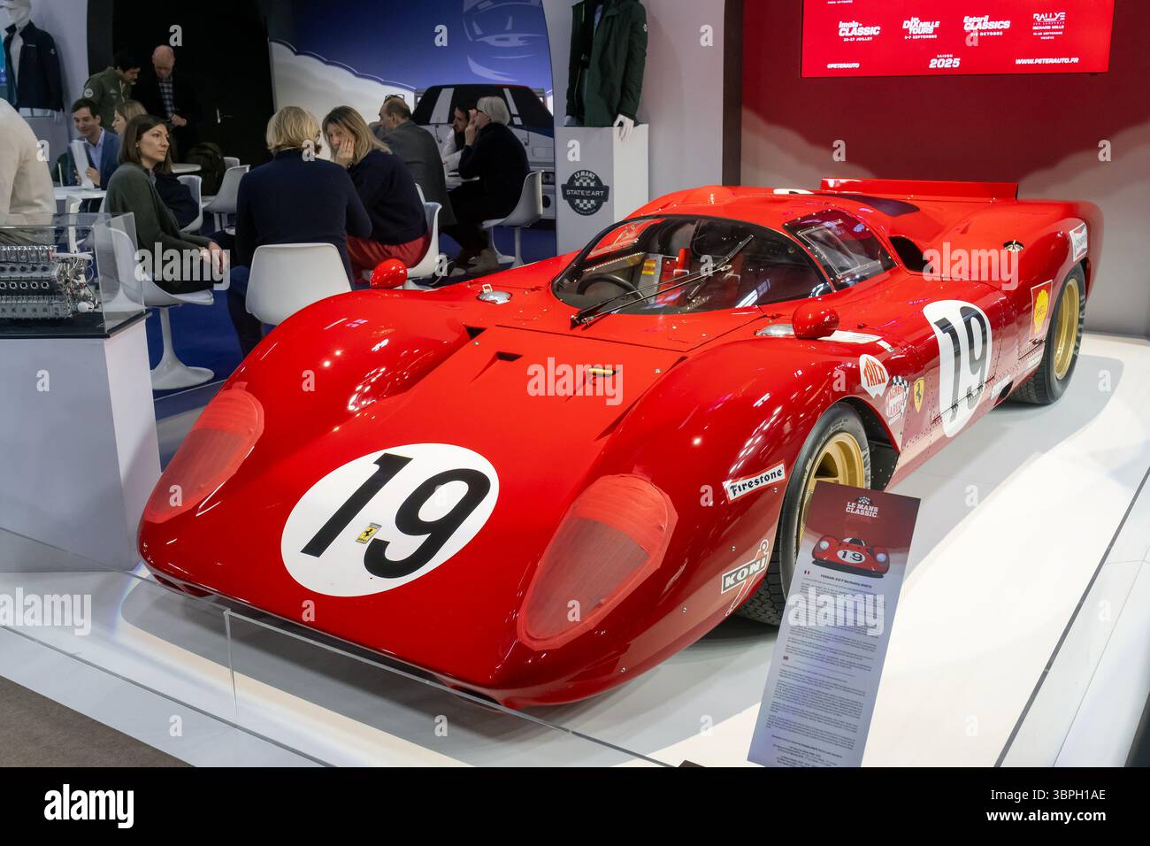 Ferrari 312 P Le Mans 1969, 1/12 Scale By Angelo Colombo Italie