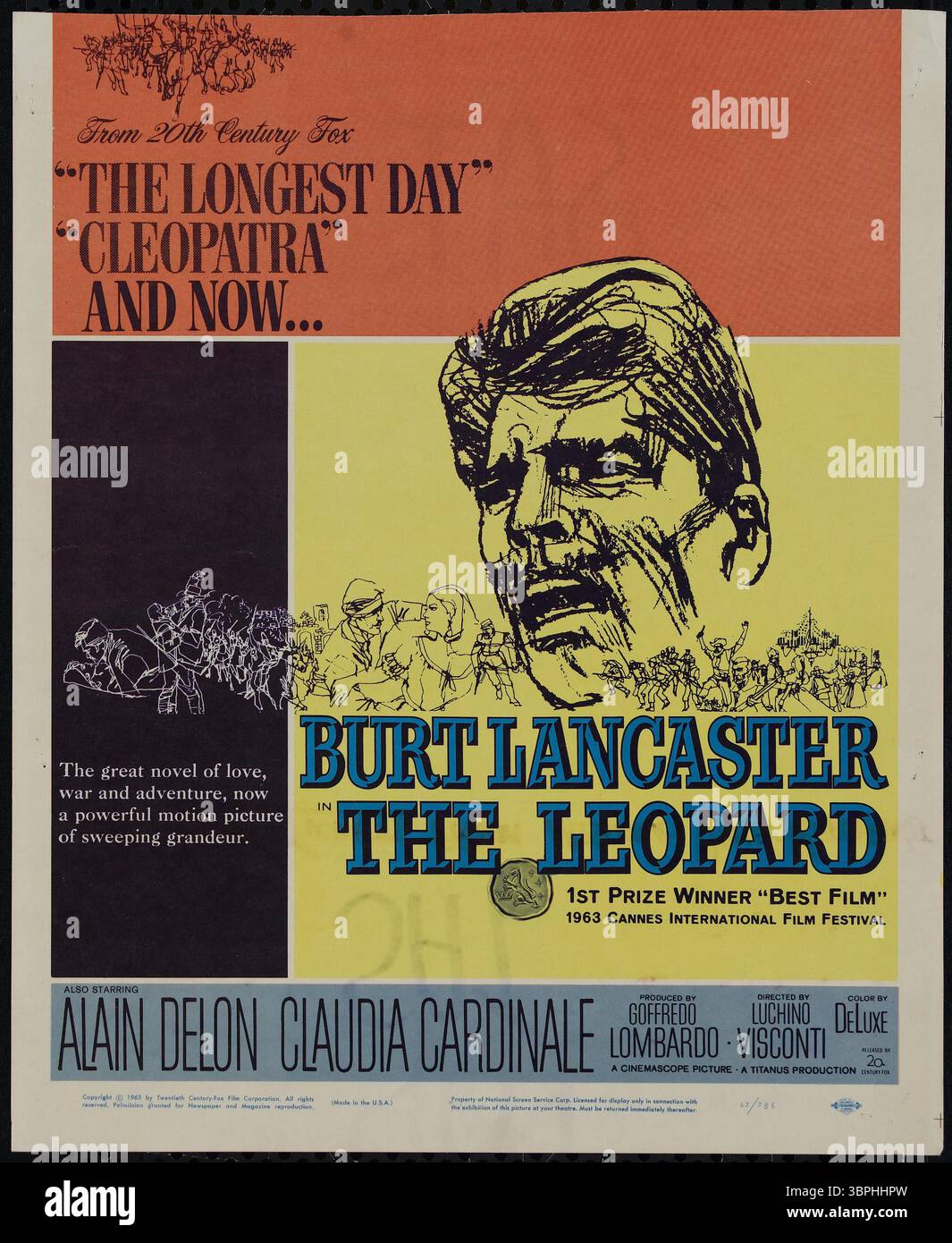 Studio Publicity: "The Leopard" 1963 Il gattopardo (original title ...