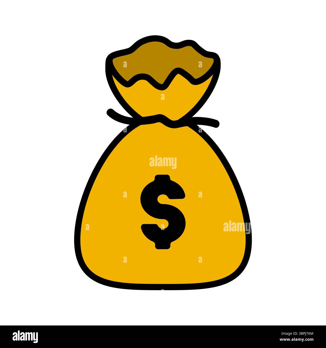 money bag with dollar sign vector illustration Stock Vector Image & Art ...