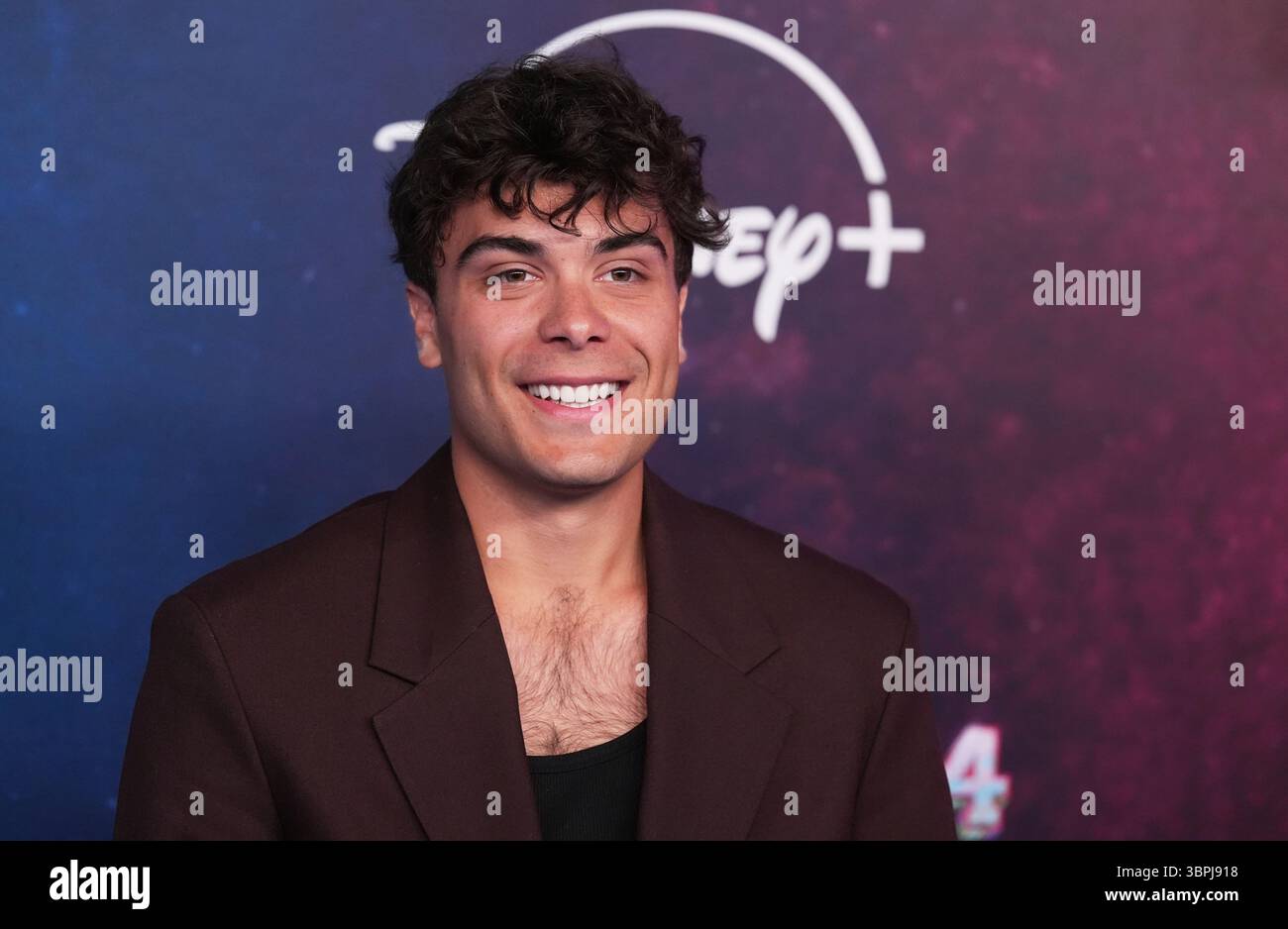 Pearce Joza poses at the premiere of 