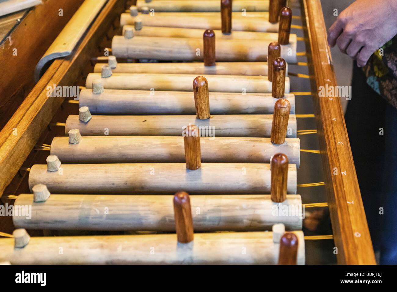Songklang Instrument Angklung, folk musical instrument among the Sundanese people in ...