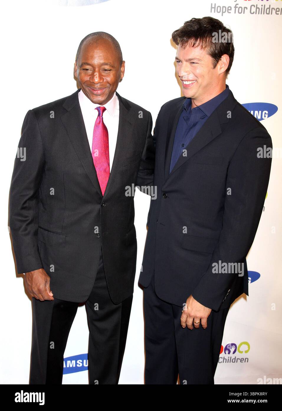Branford Marsalis and Harry Connick Jr. at the Samsung Hope for Children Gala at Cipriani Wall Street in New York City - 07 June 2011 Stock Photo