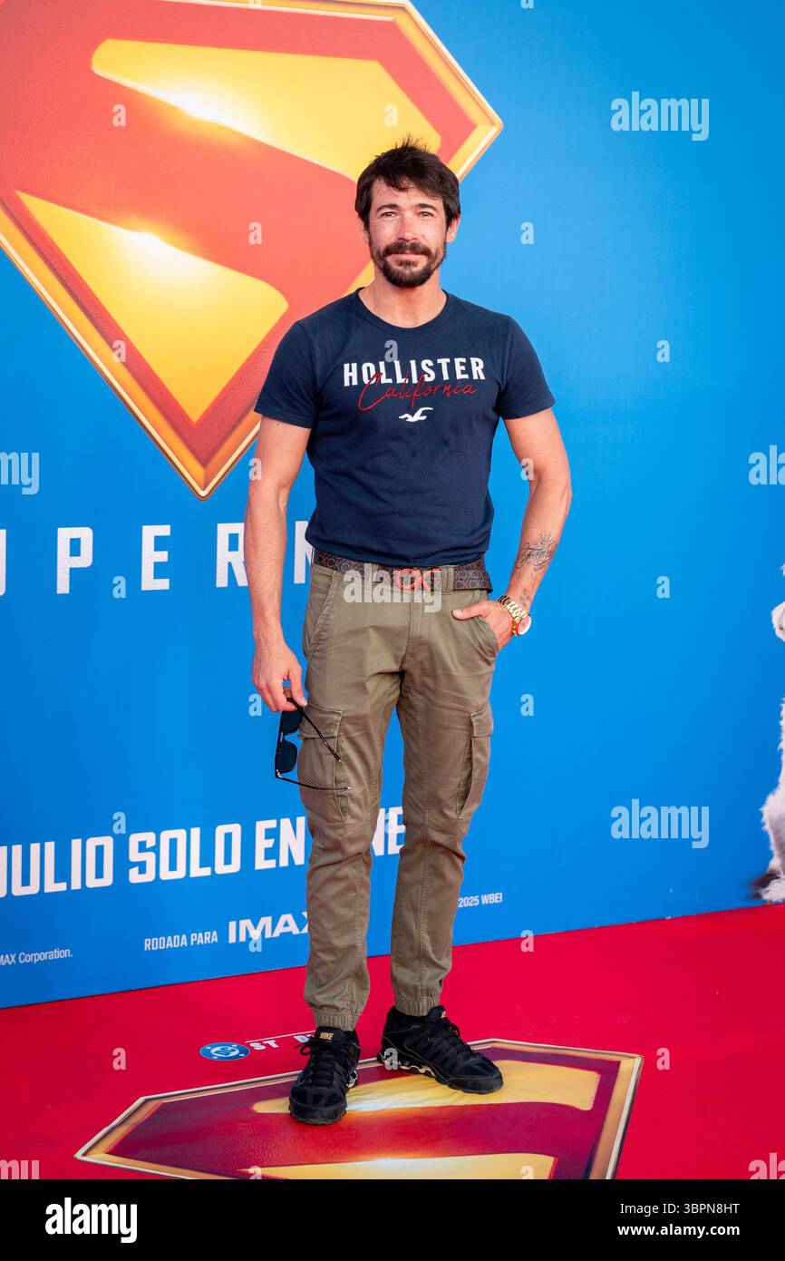 Juanjo Ballesta attends to 'Superman' Premiere at Capitol Cinema on ...