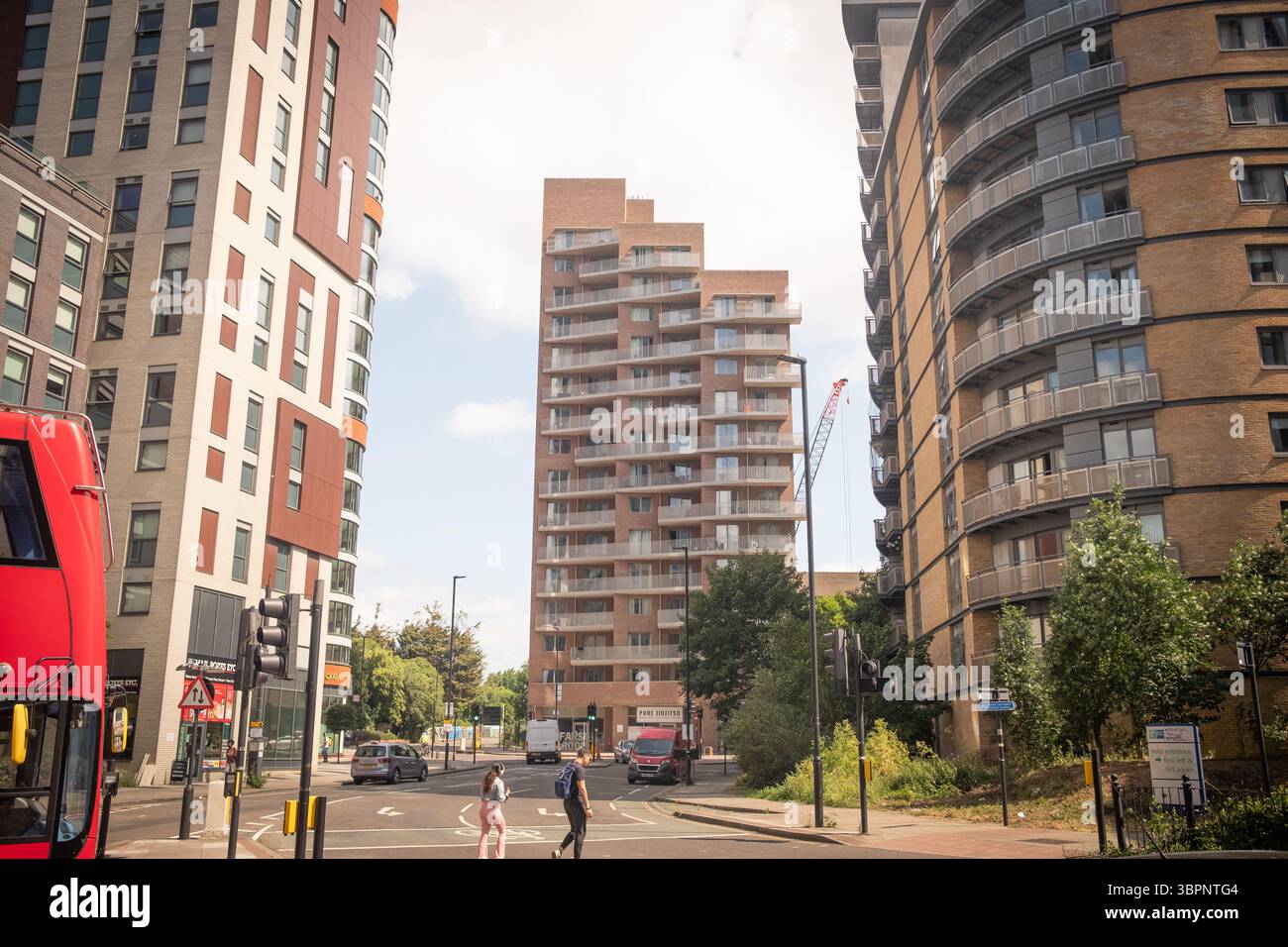 LONDON- JUNE 16, 2025: High rise buildings in North Acton- an area ...