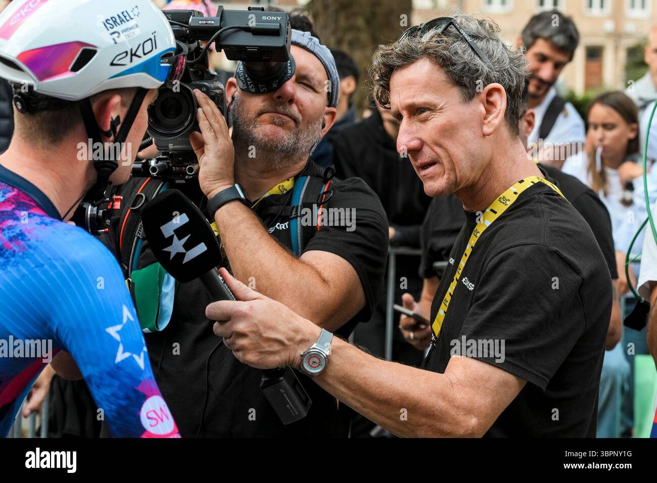 2025 Tour De France Stage 4. Matt Stephens Stock Photo