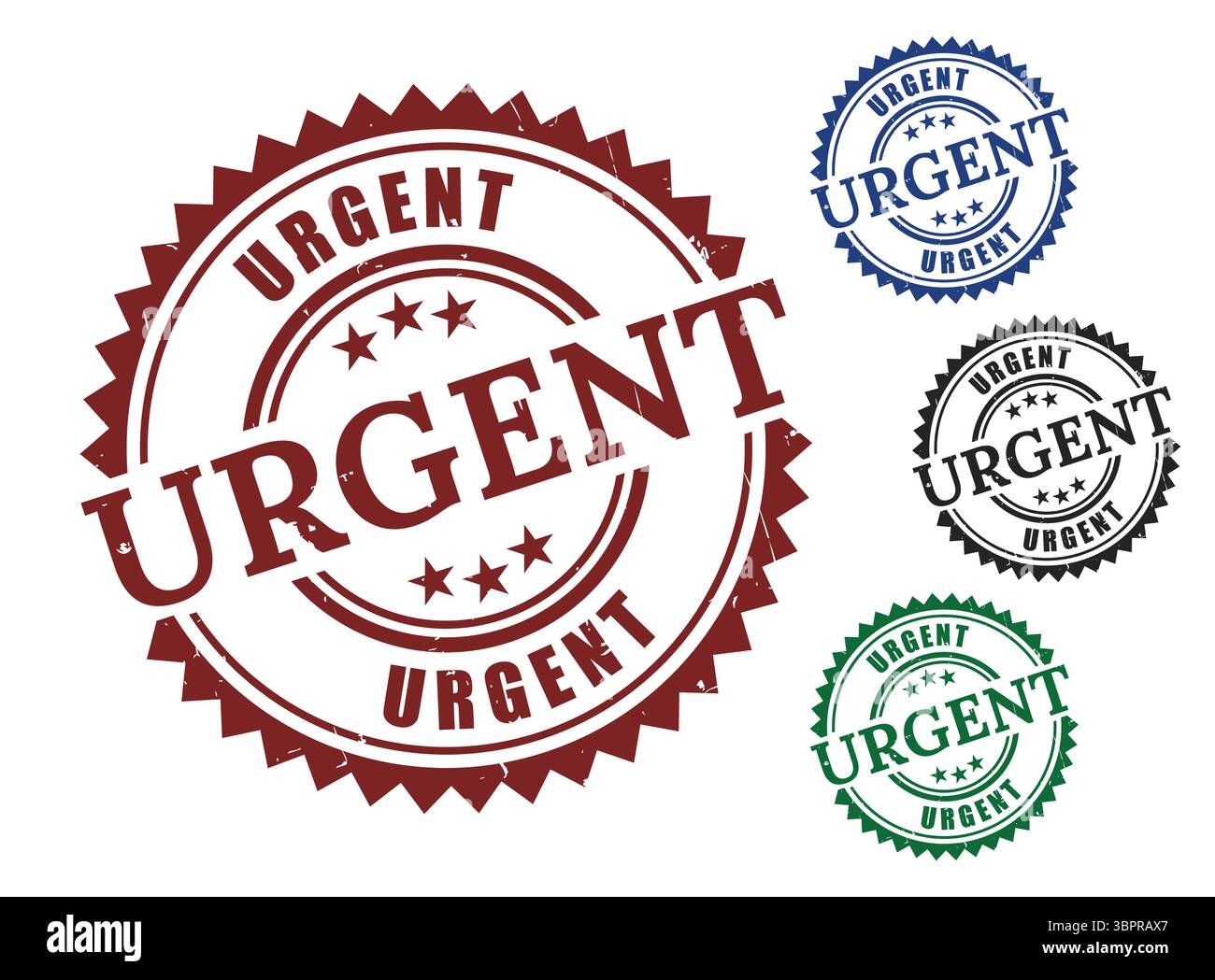 A Immediate Action Required Badges, Urgent Stamp Vector Bundle Stock ...