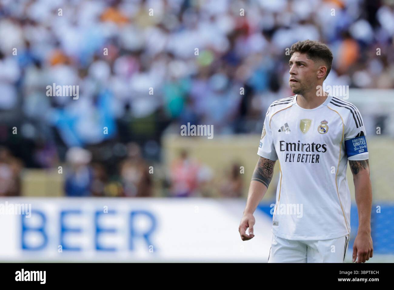 Real Madrid's Federico Valverde reacts during the Club World Cup ...