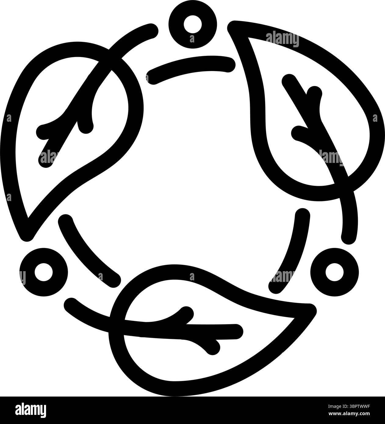 biodegradable line icon vector illustration Stock Vector Image & Art ...