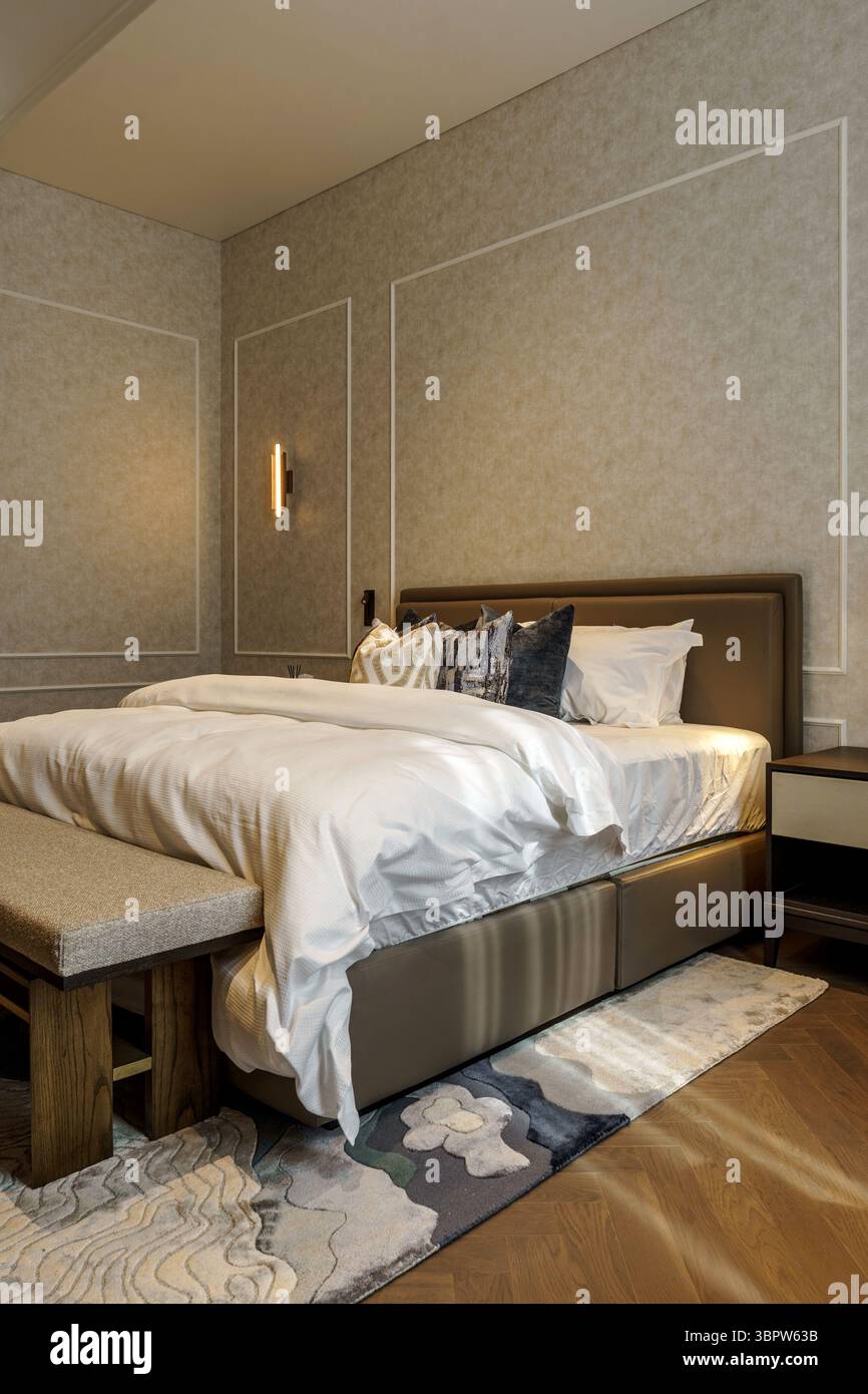 render a lobby of an office building modern interior high ceiling and ... - Elegant Textured Walls Interior