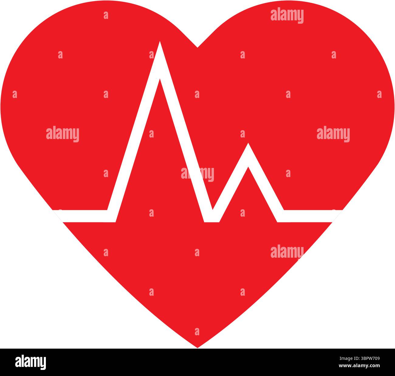 Heart rate cut out Stock Vector Images - Alamy