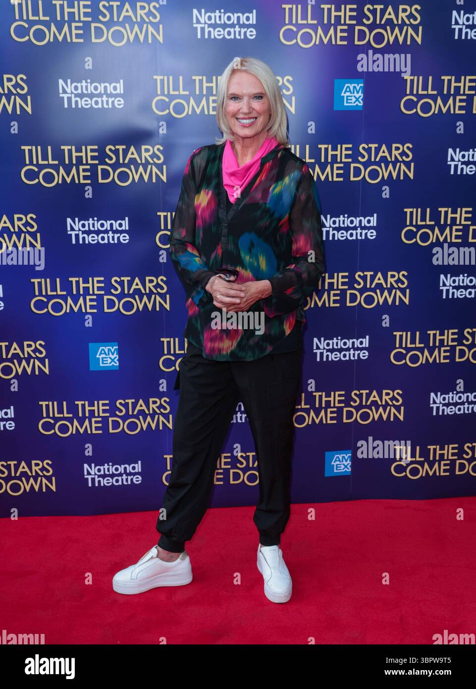 Anneka Rice attends the press night for 
