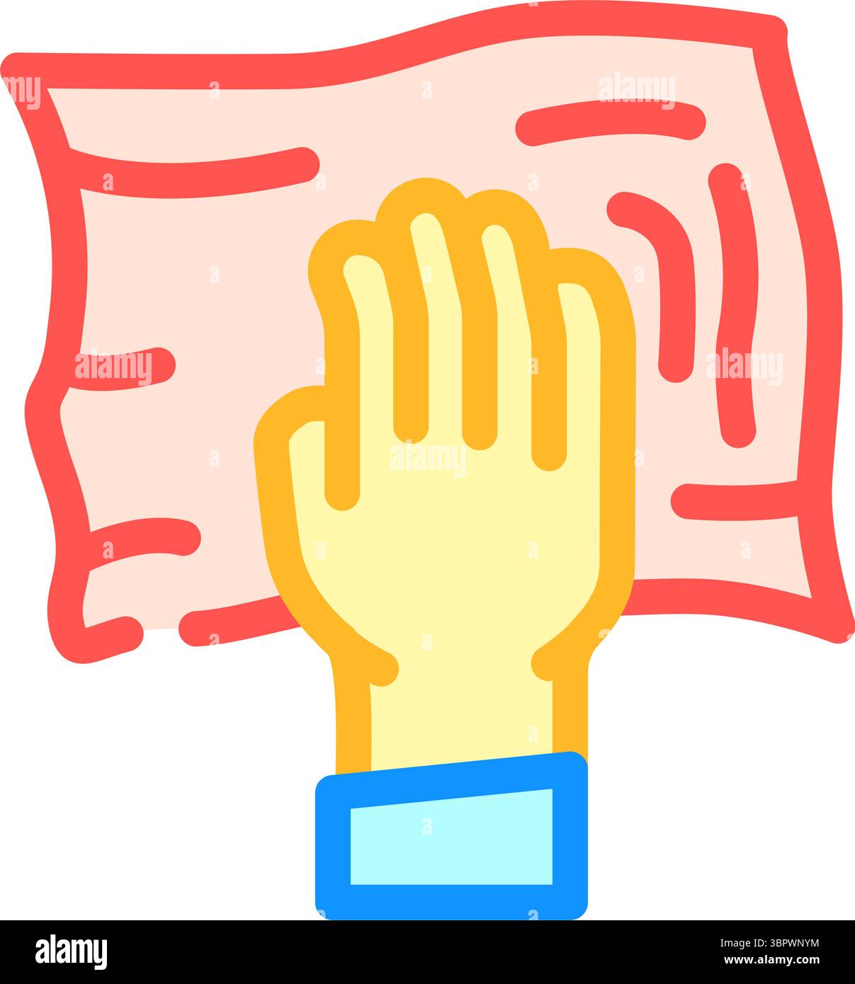 easy clean color icon vector illustration Stock Vector Image & Art - Alamy