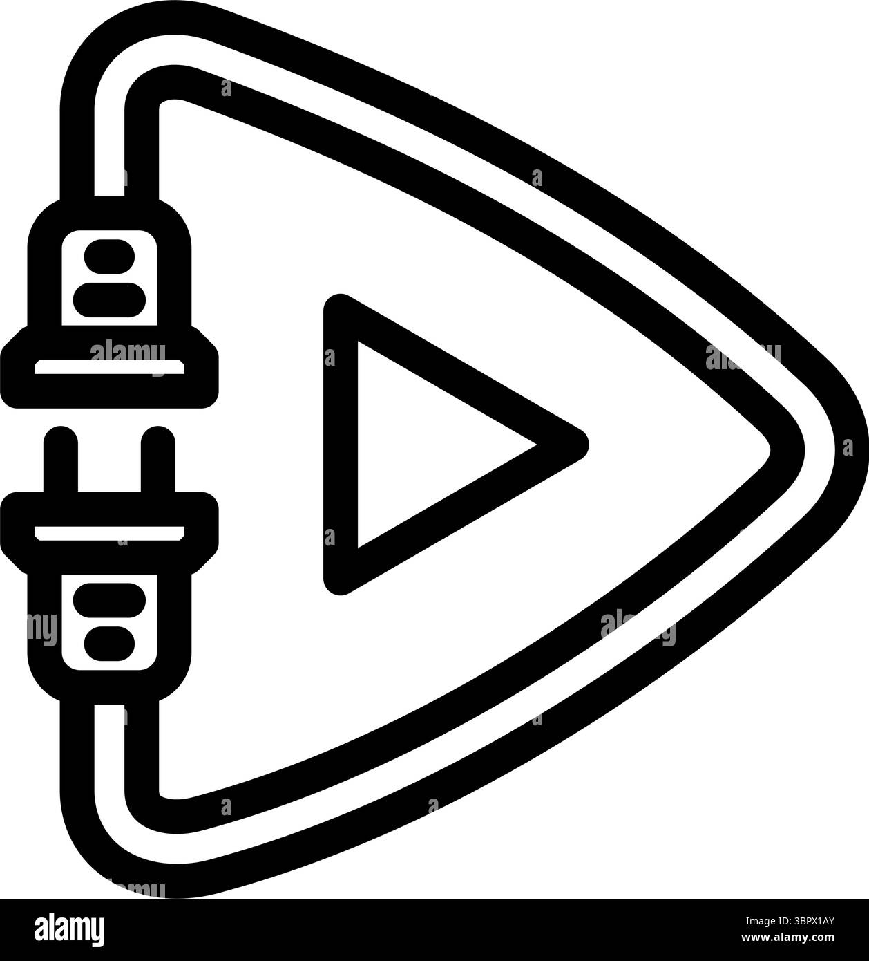 plug play line icon vector illustration Stock Vector Image & Art - Alamy