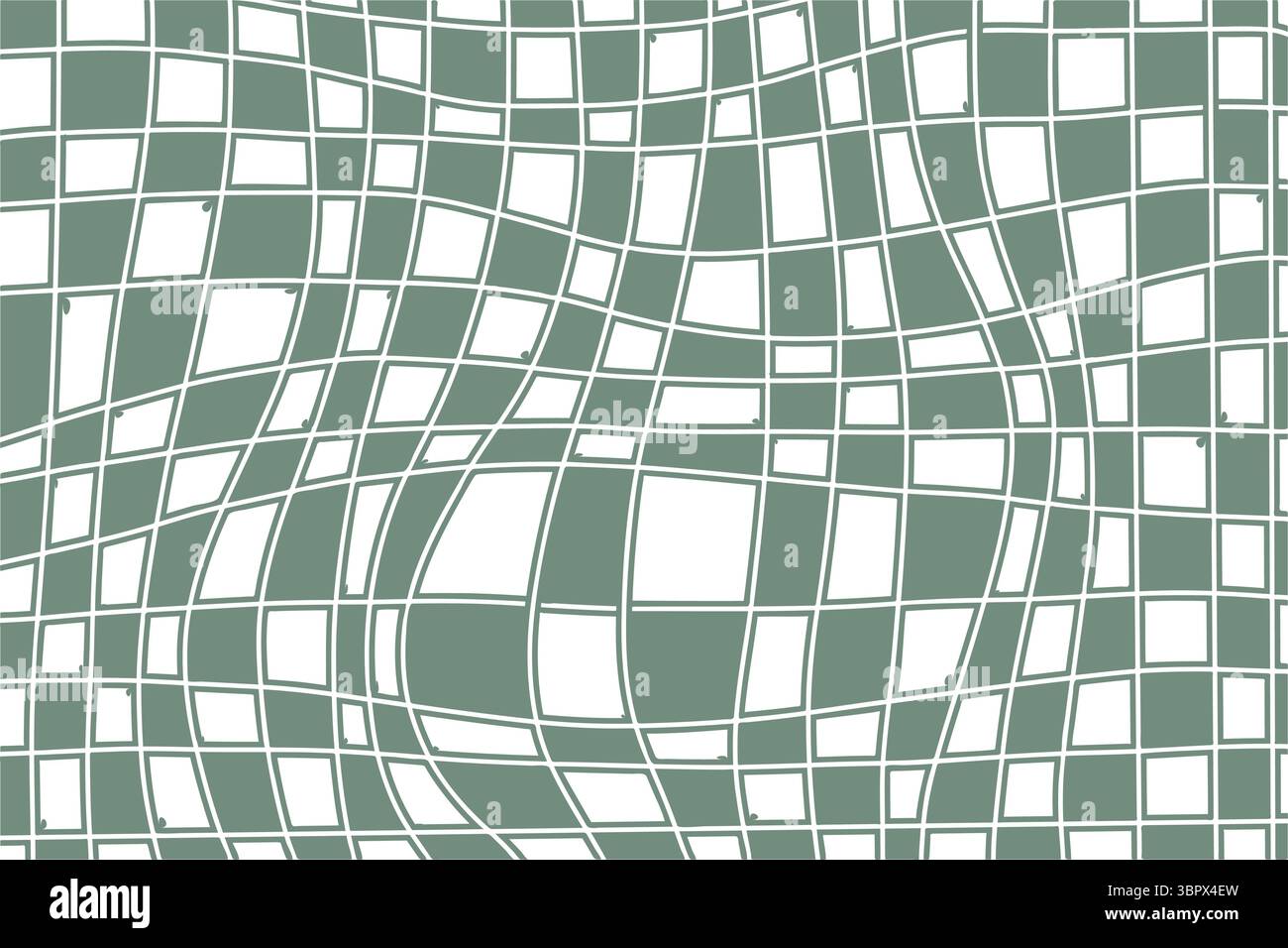 Vector Background With Groovy Checkerboard Texture Stock Vector