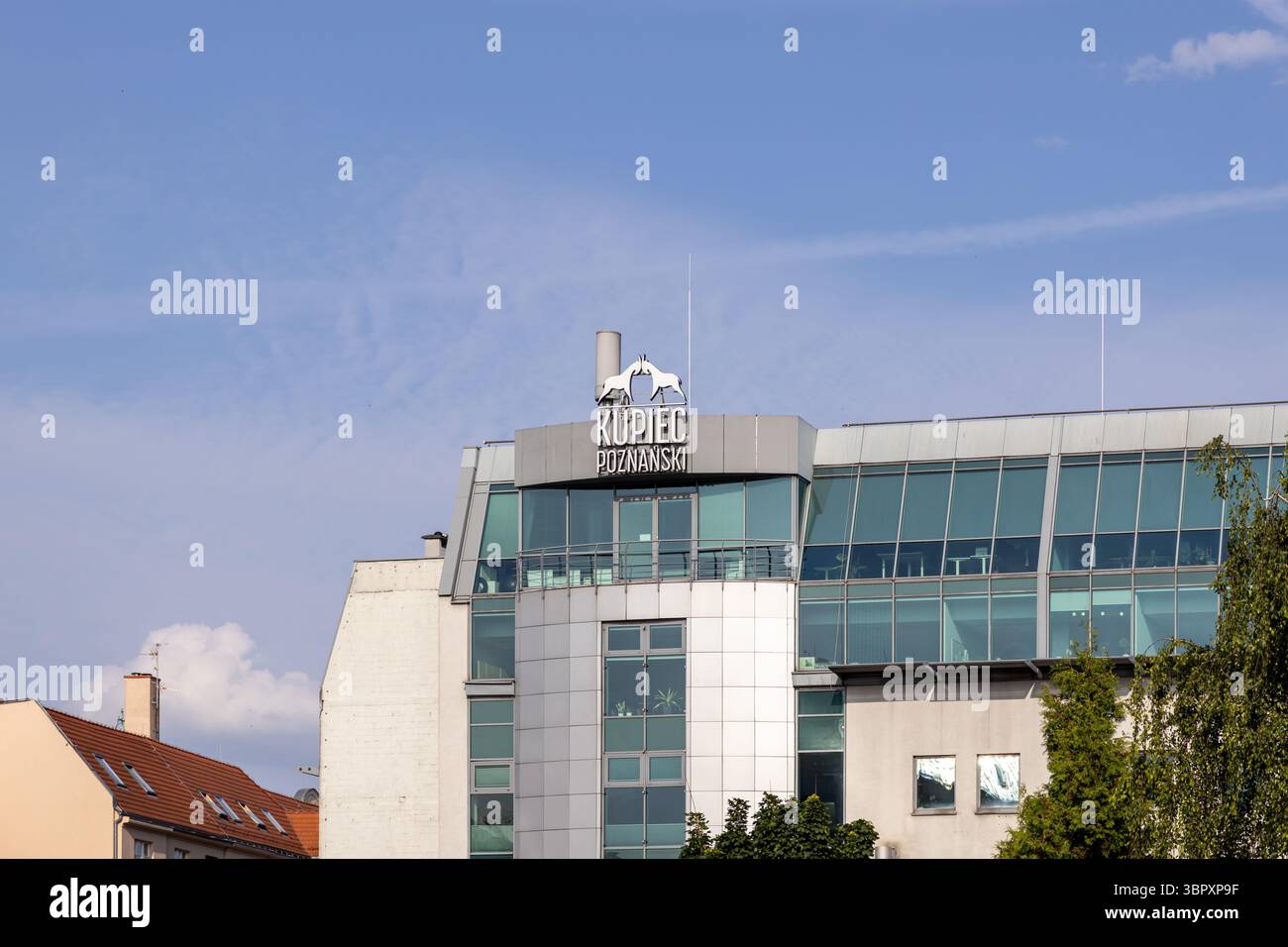 Poznan, Poland - June 18, 2025: The Kupiec Poznanski building, an ...