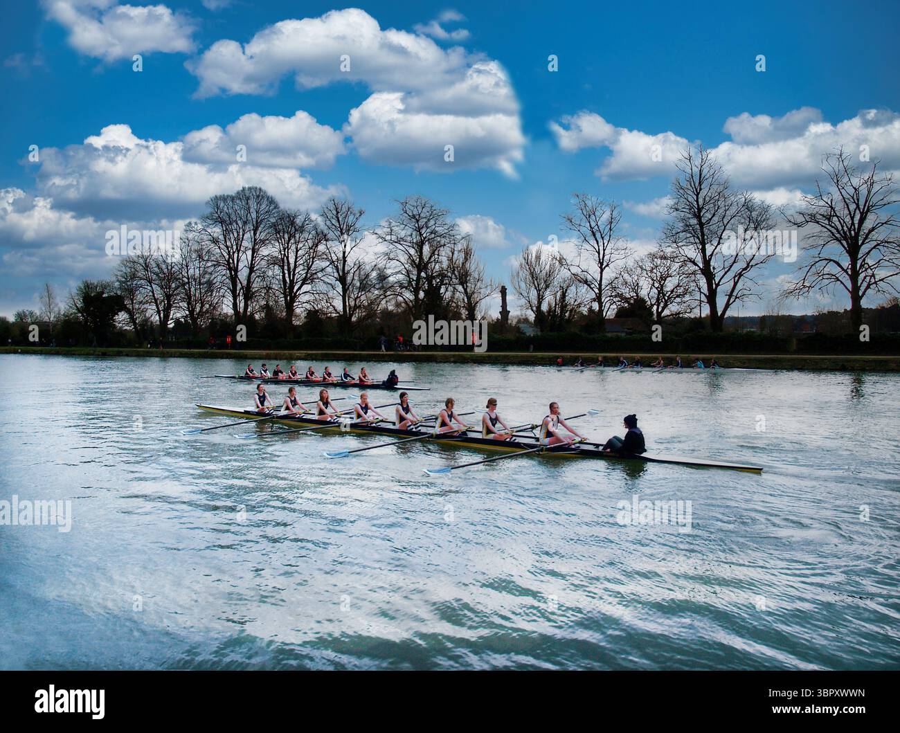 Oxford collage rowers hi-res stock photography and images - Alamy
