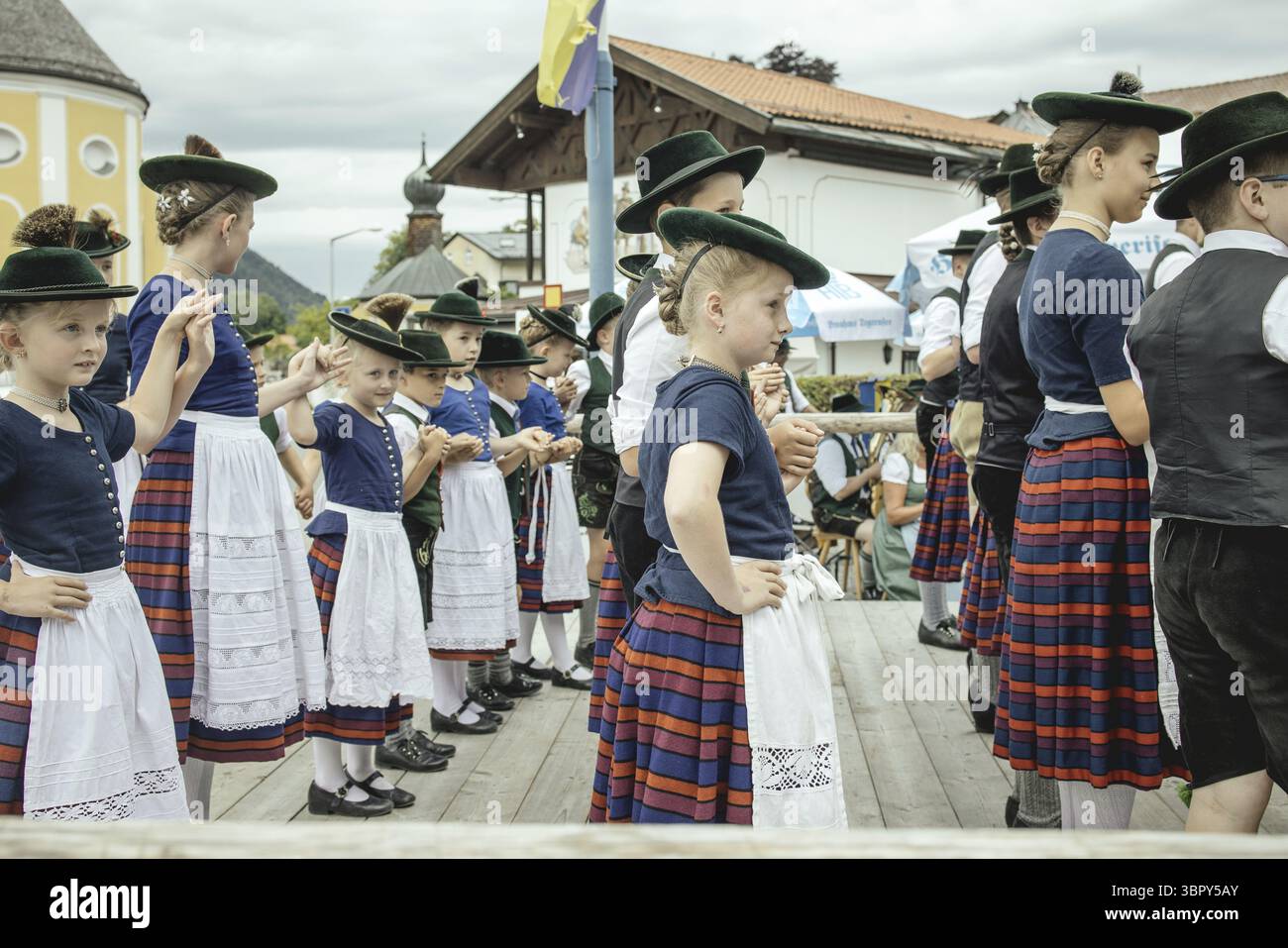 Traditional traditional costume anniversary of the Trachtenverein ...