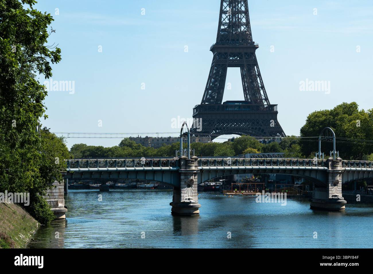 Paris olympics seine swimming hi-res stock photography and images - Alamy