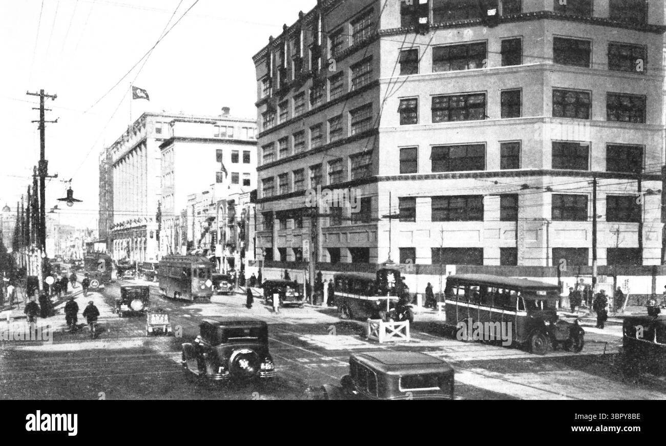 Tokyo ginza 1930s Black and White Stock Photos & Images - Alamy