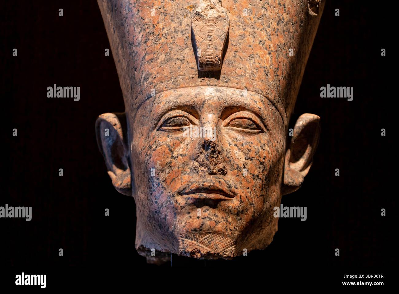 Head of Khakaure Senusret III, Luxor Museum Stock Photo