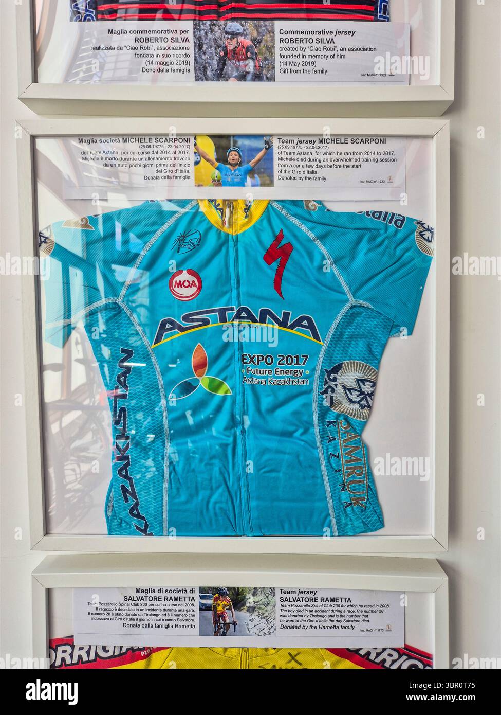 Maillot Cyclisme Vintage SEB Moser - Fabriqué En Italie, Taille XL (occasion)
