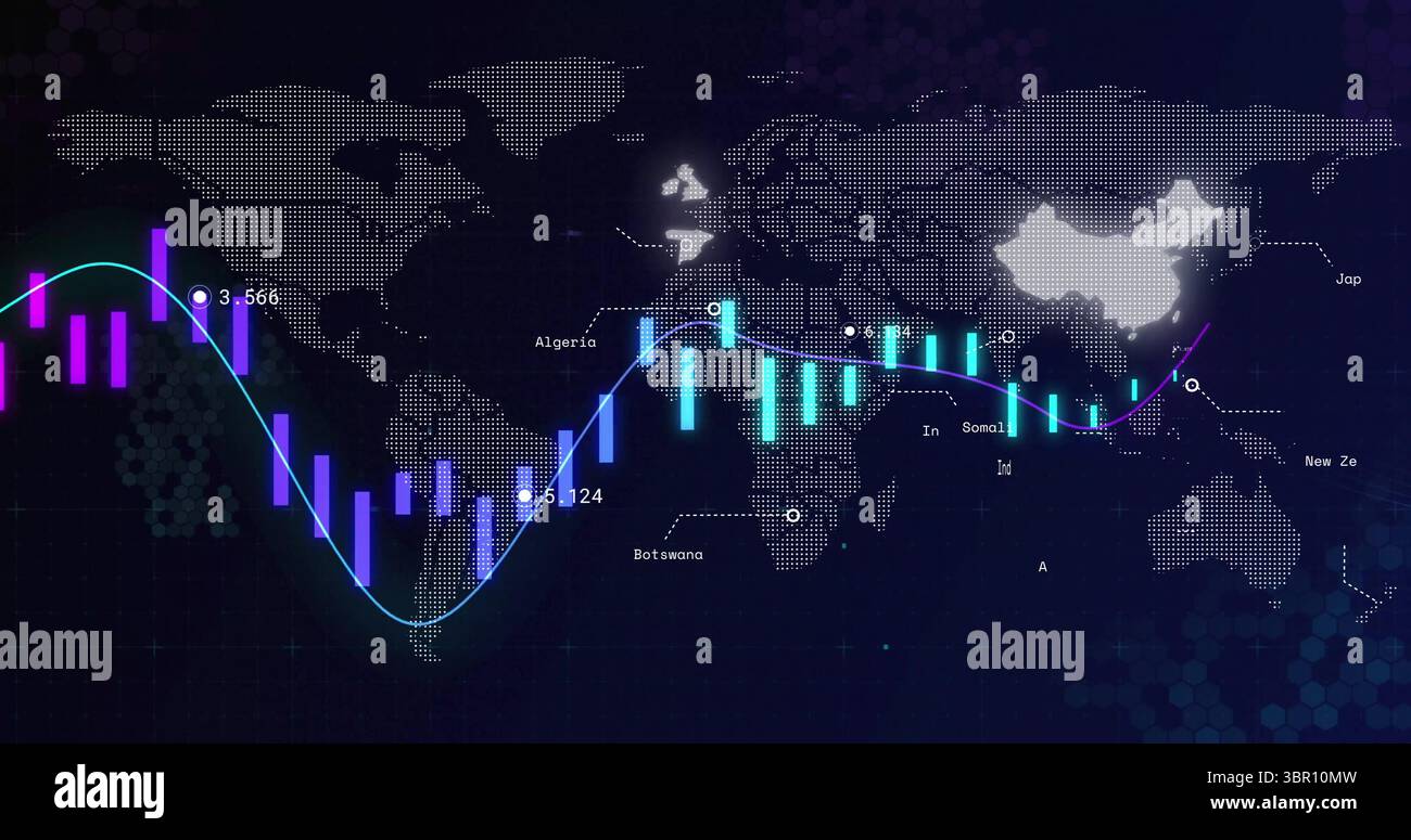 Points connected chart outline hi-res stock photography and images - Alamy