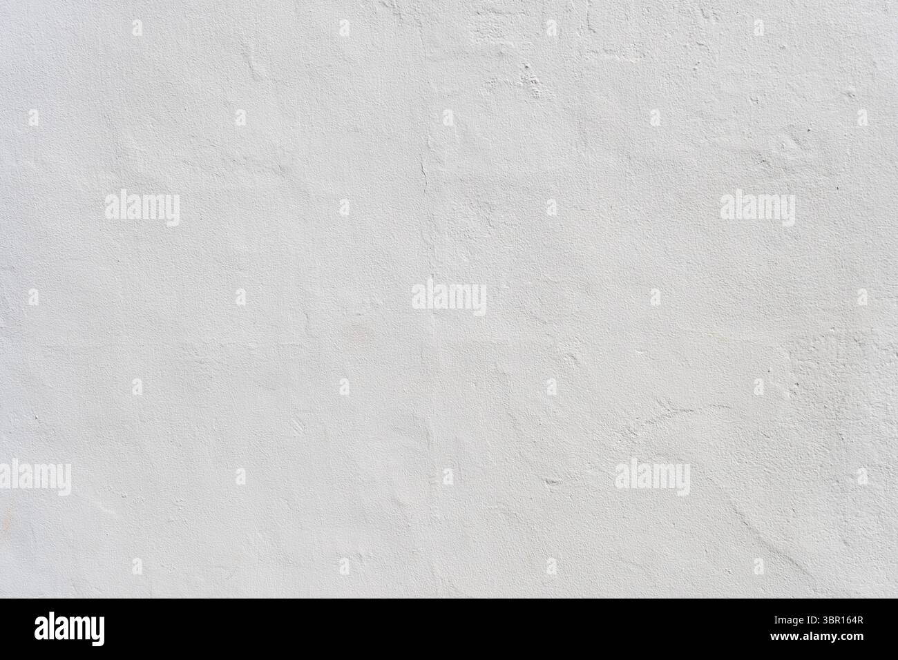 white plastered house facade for background use Stock Photo