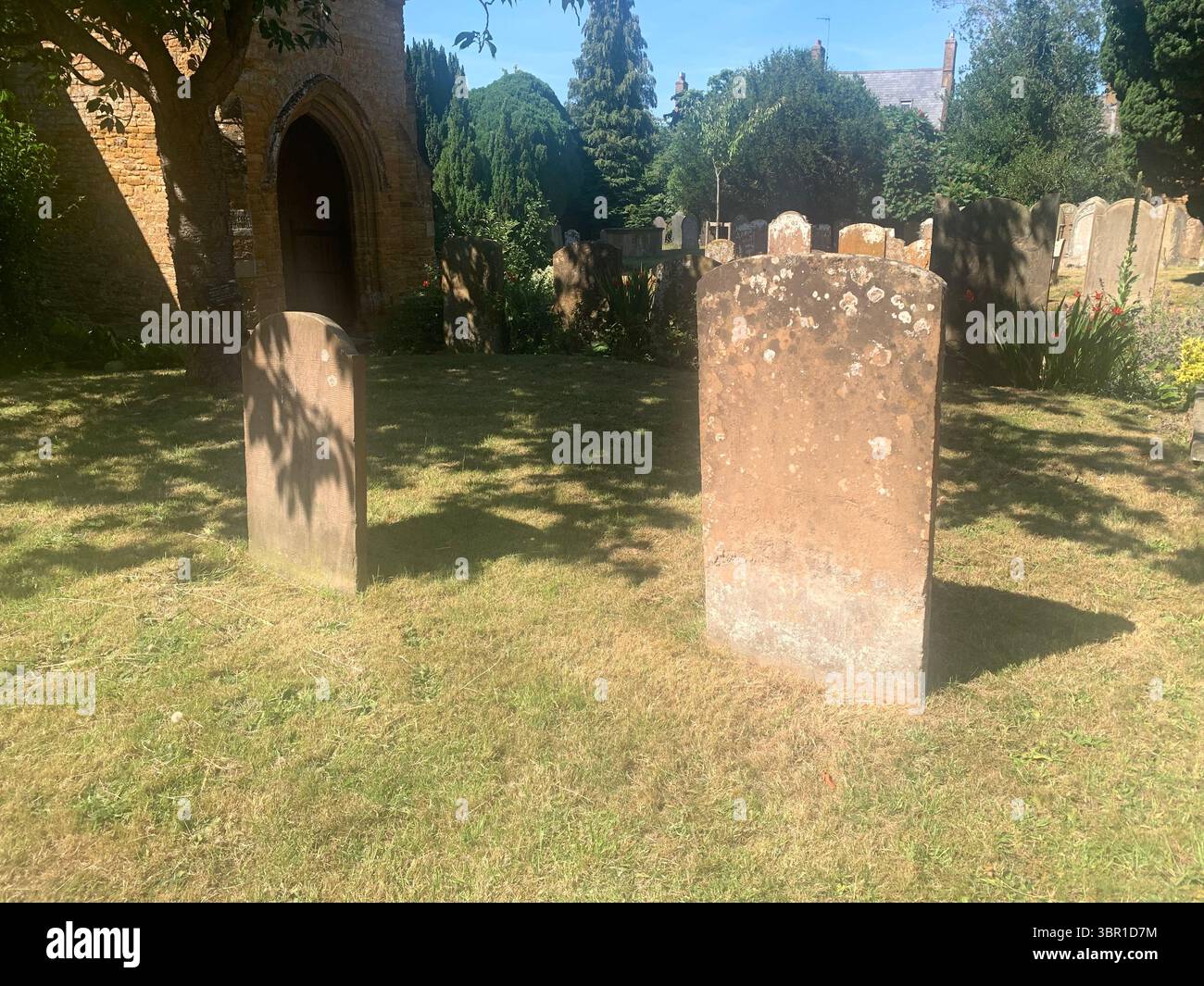 Ecton Northampton Northamptonshire American  Benjamin Franklin Plaque Robert Franklin famous founding fathers statesman diplomat inventor - Smartphone Captured Stock Image