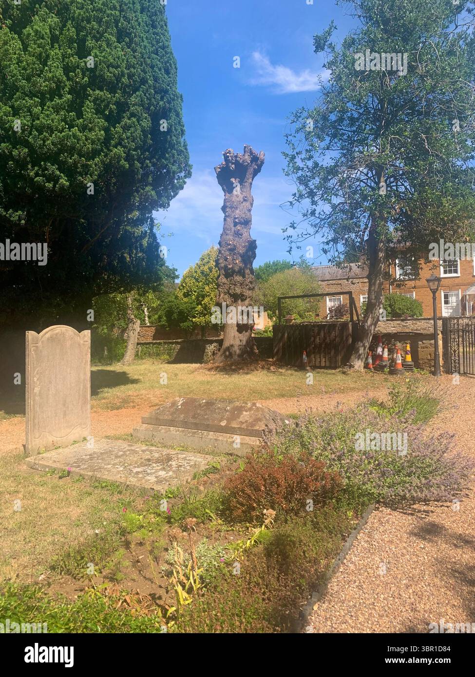 Ecton Northampton Northamptonshire American  Benjamin Franklin Plaque Robert Franklin famous founding fathers statesman diplomat inventor - Smartphone Captured Stock Image
