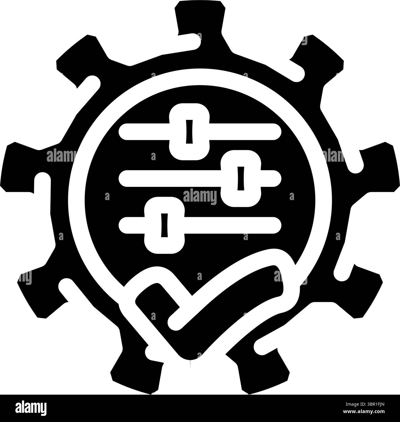 quick setup glyph icon vector illustration Stock Vector Image & Art - Alamy