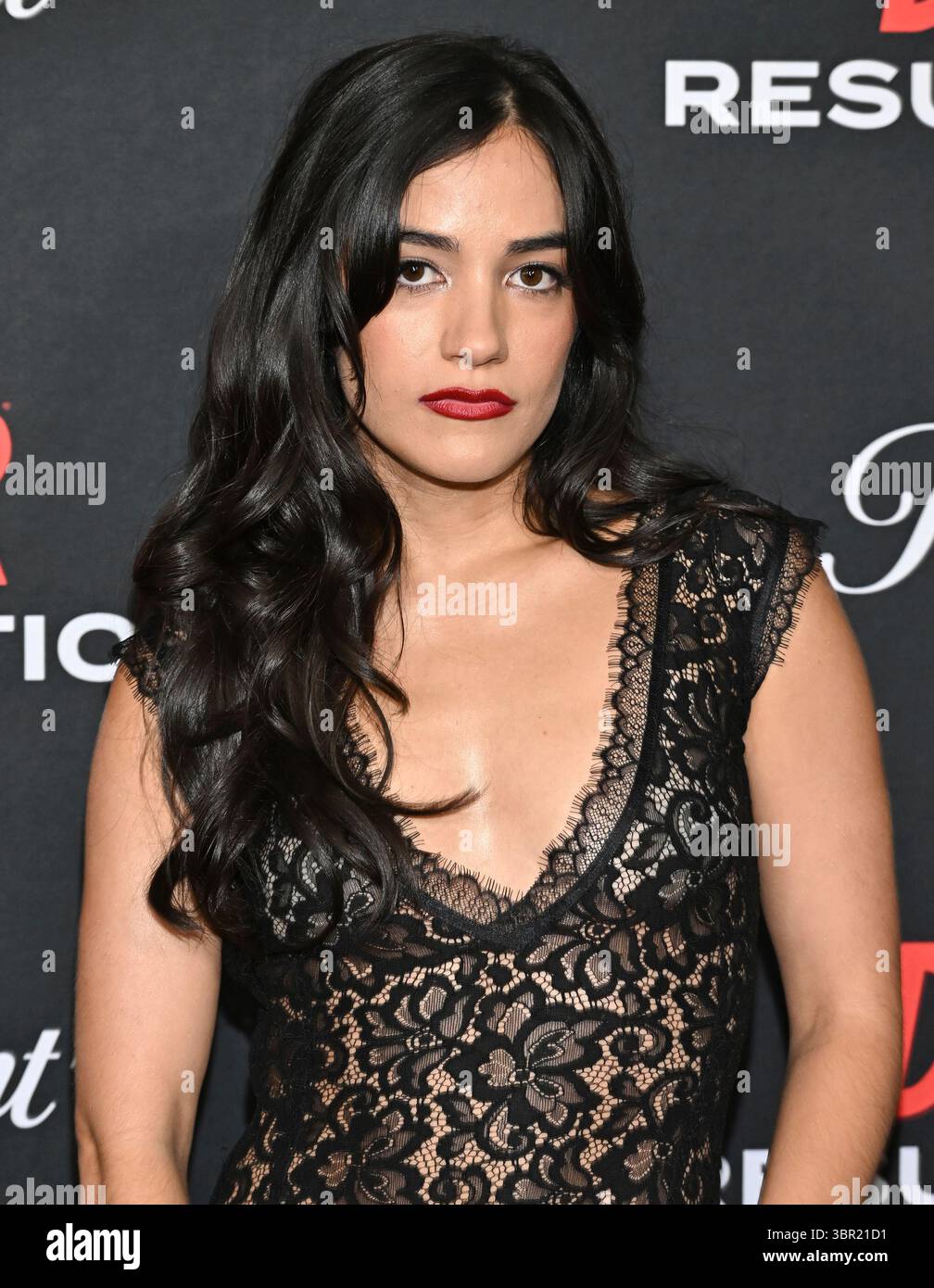 Emilia Suarez attends the Paramount+ world premiere of 