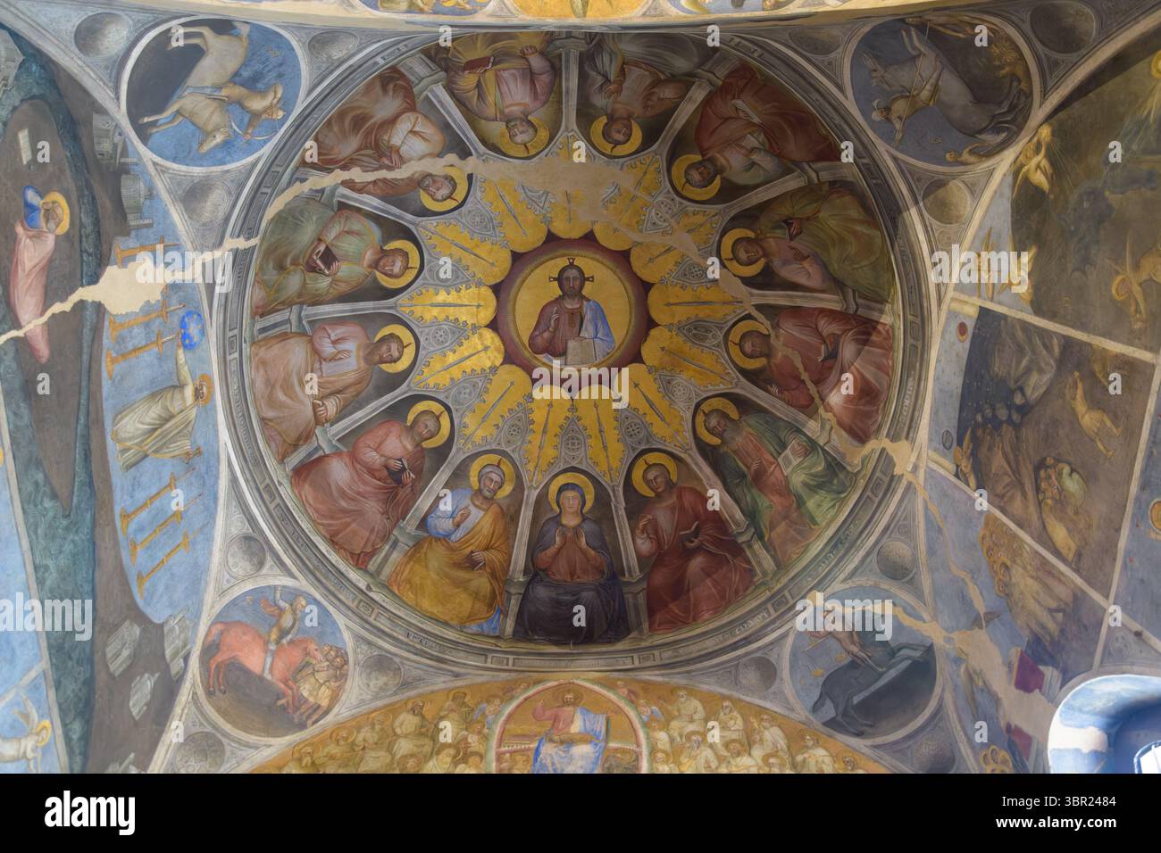 Holy Cycle Descent of the Holy Spirit fresco cycle by Giusto de' Menabuoi in Padua ...
