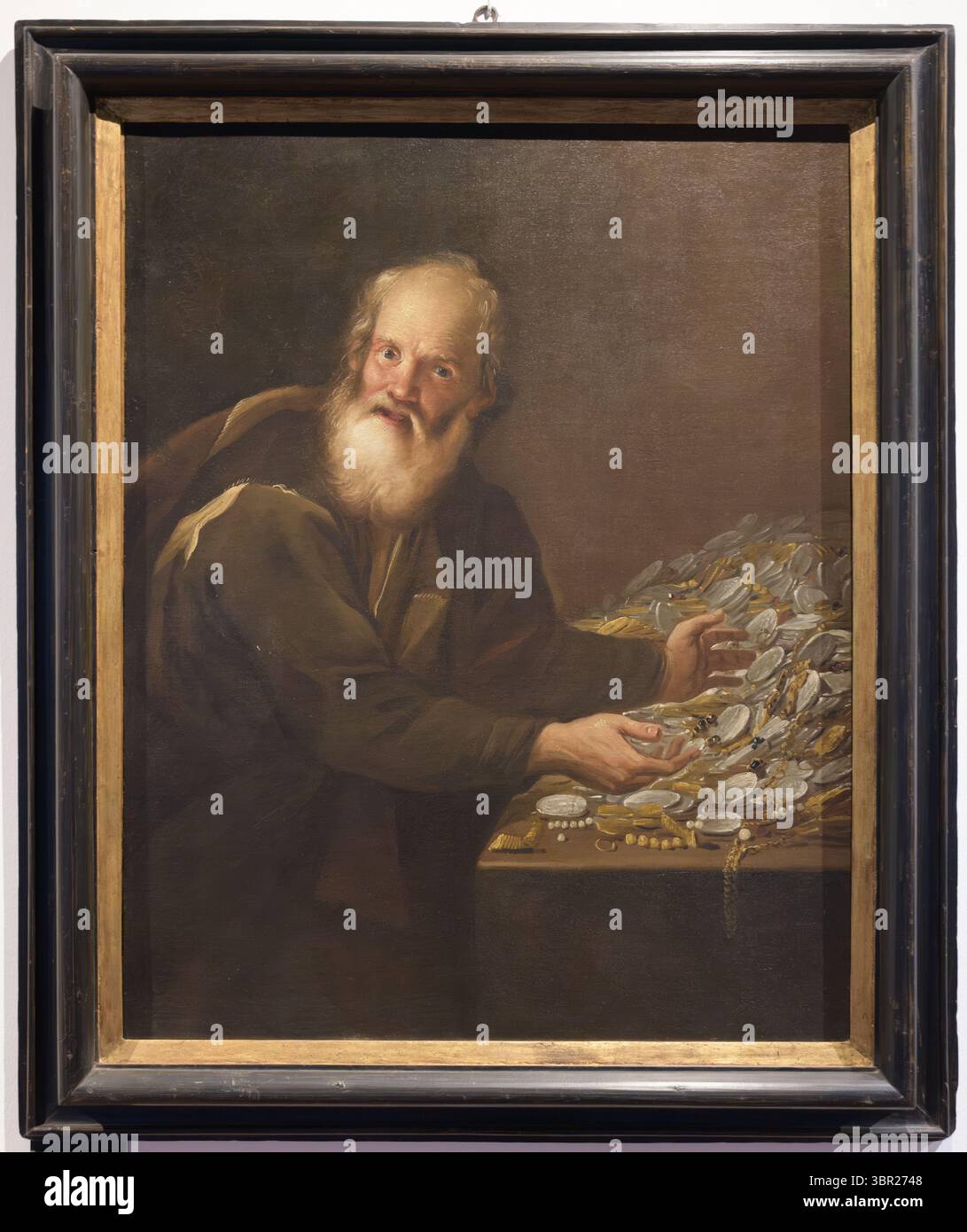 Gold coins painting hi-res stock photography and images - Alamy