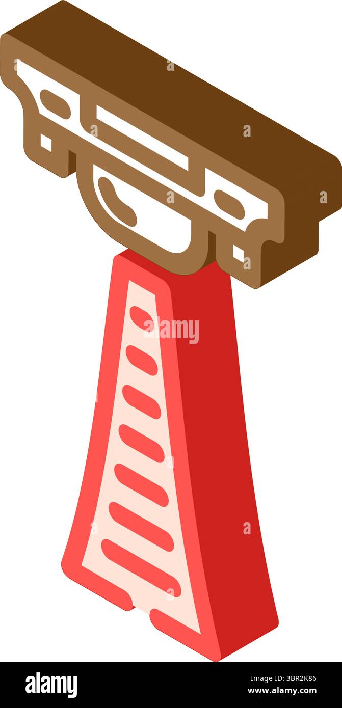infrared sensor module isometric icon vector illustration Stock Vector ...