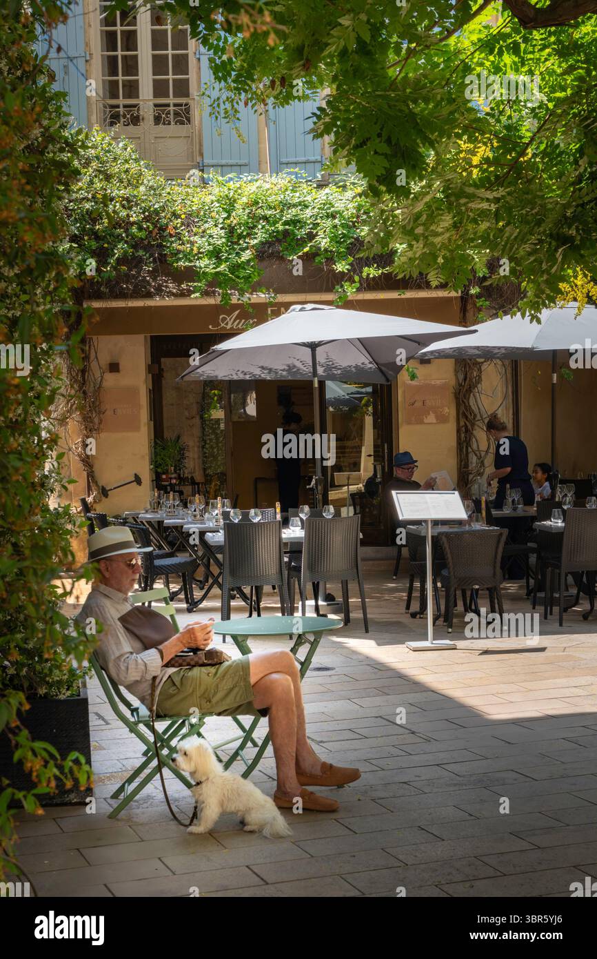 St Remy de Provence in the Luberon Stock Photo