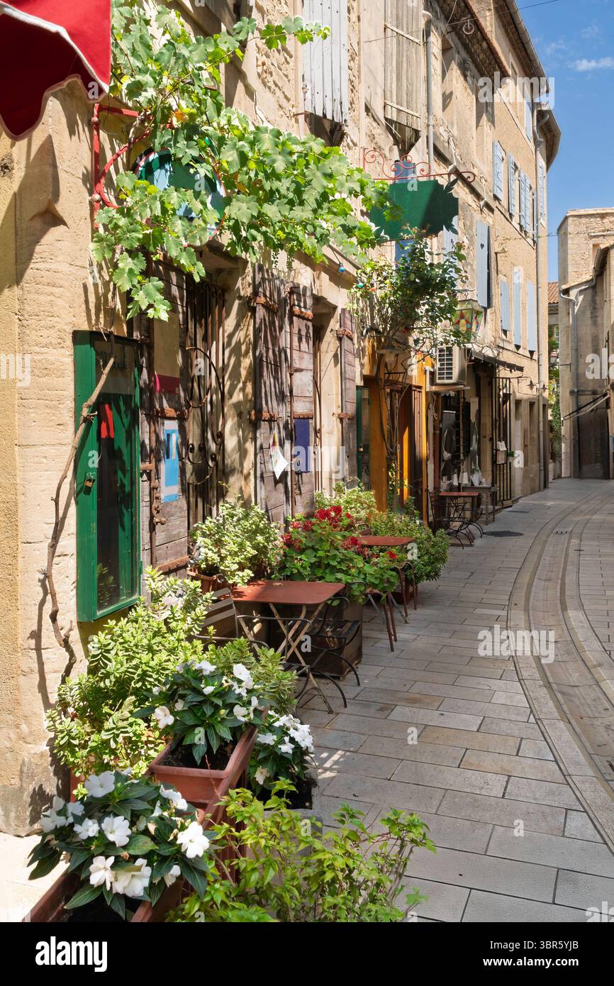 St Remy de Provence in the Luberon Stock Photo