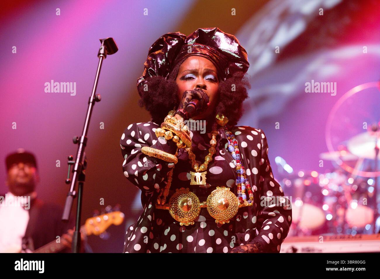Lauryn Hill performs at the Essence Festival on Friday, June 30
