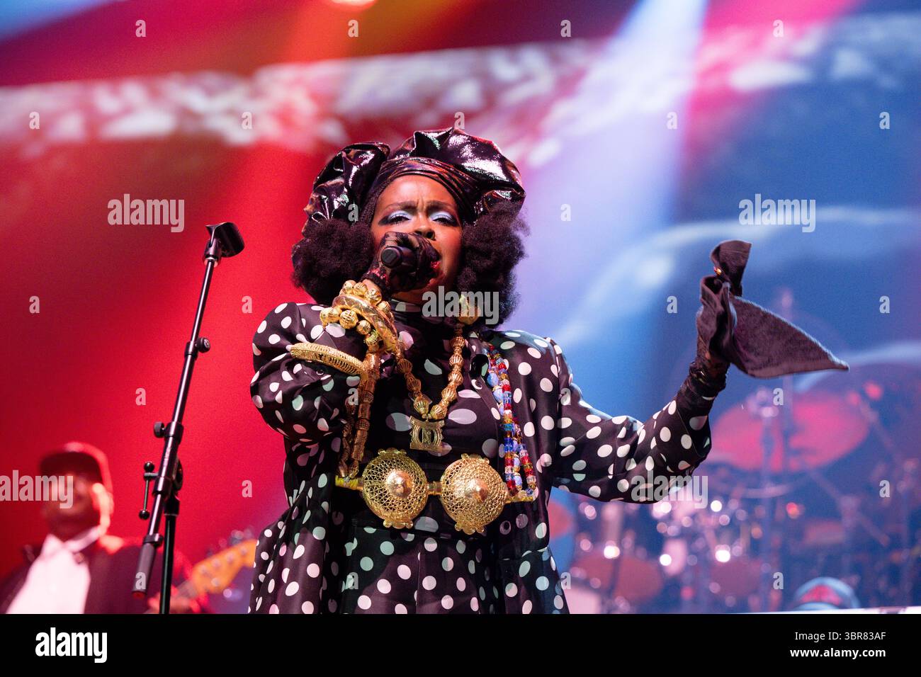 Lauryn Hill performs at the Essence Festival on Friday, June 30