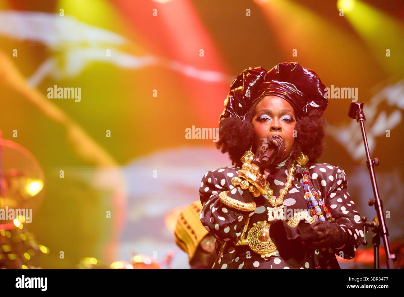 Lauryn Hill performs at the Essence Festival on Friday, June 30