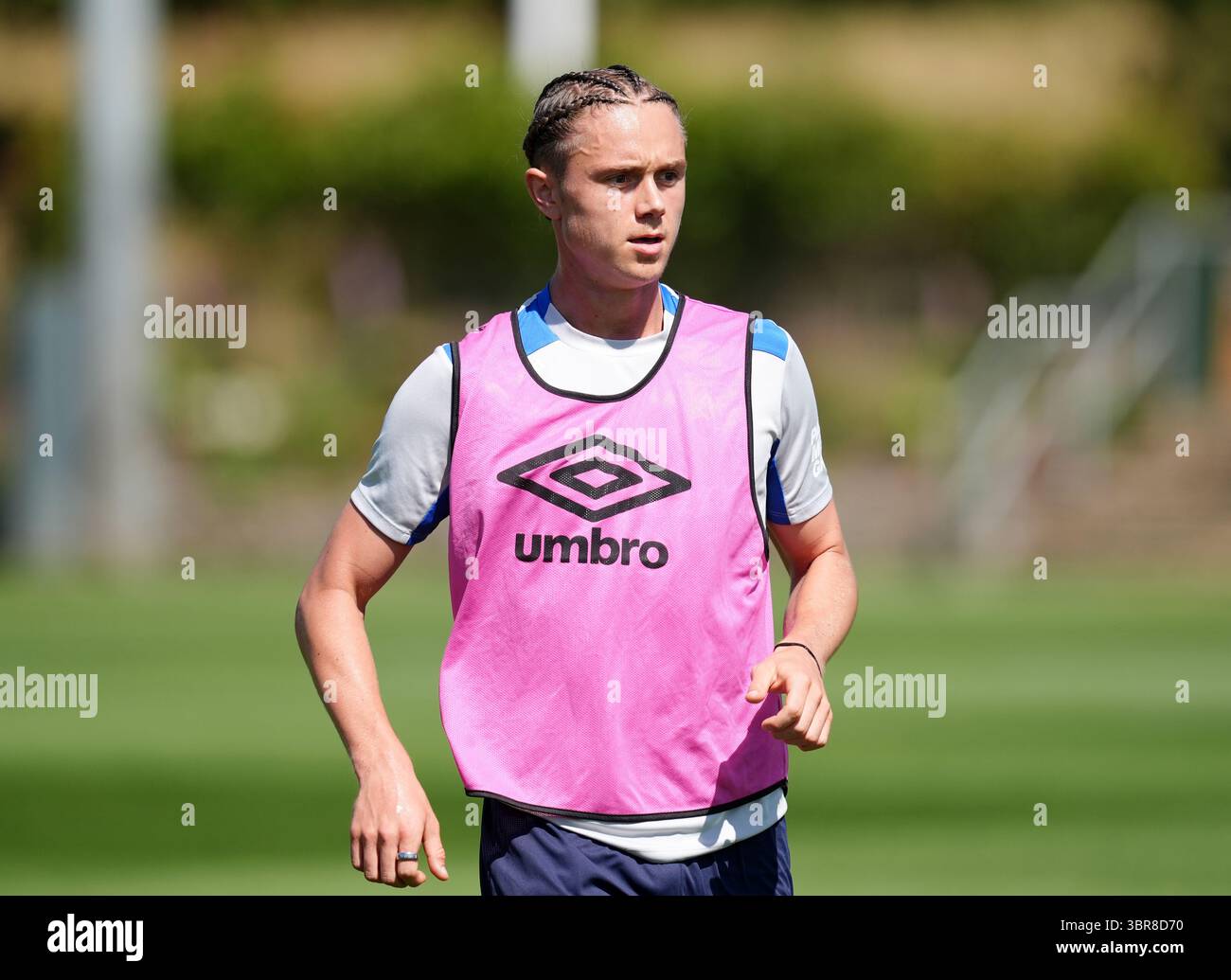 Rangers' Thelo Aasgaard during a training session at St George's Park ...
