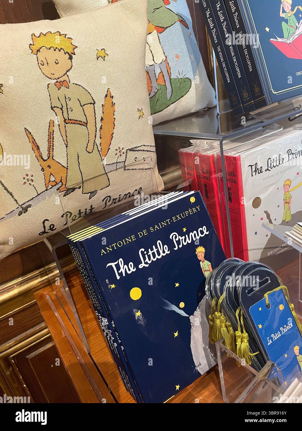 Gift shop display at the The Morgan Library & Museum in New York City, USA  2025 - Smartphone Captured Stock Image